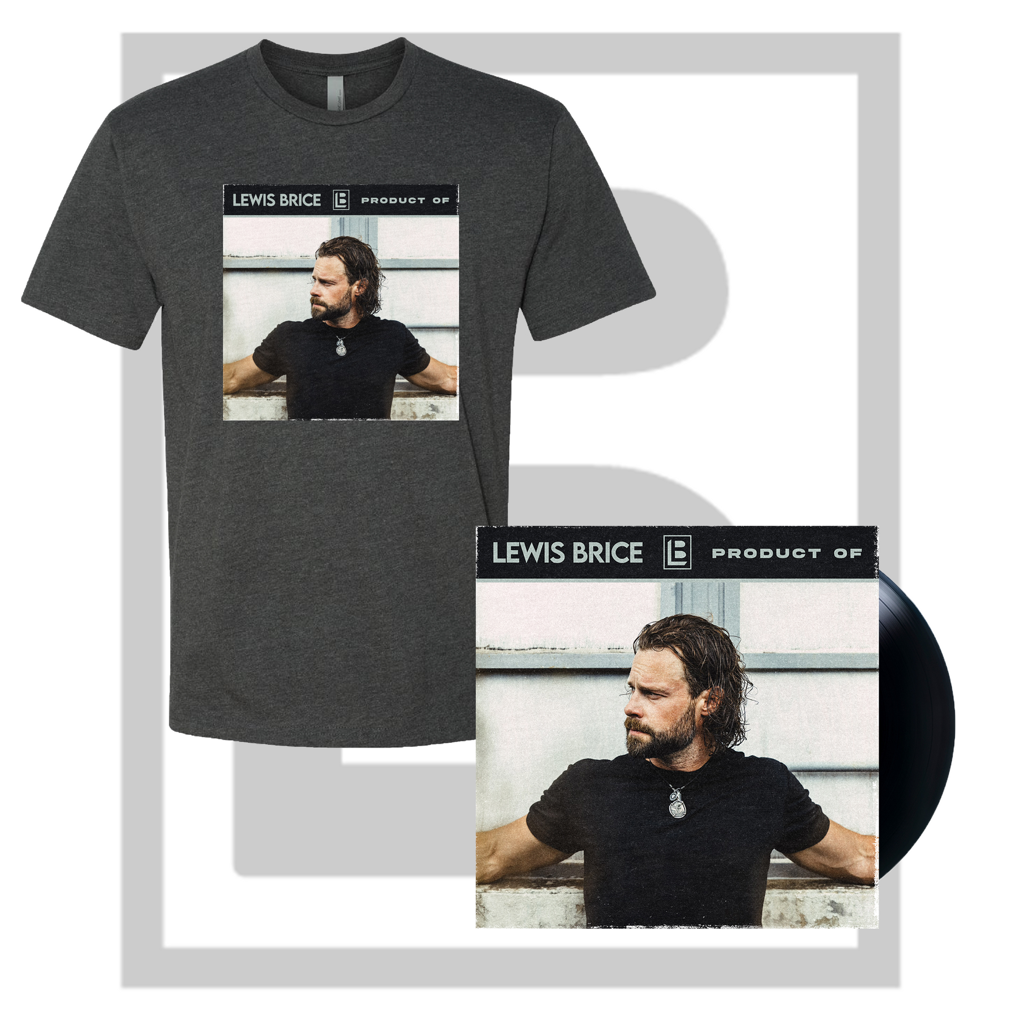 Product Of - T Shirt & Autographed Vinyl Bundle